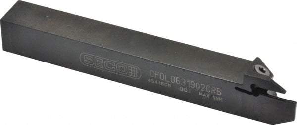 Seco - CFOL, Left Hand Cut, 5/8" Shank Height x 5/8" Shank Width, Indexable Turning Toolholder - 5" OAL, LC.. 1902.. Insert Compatibility, Series Multi-Directional Turning (MDT) - Americas Industrial Supply