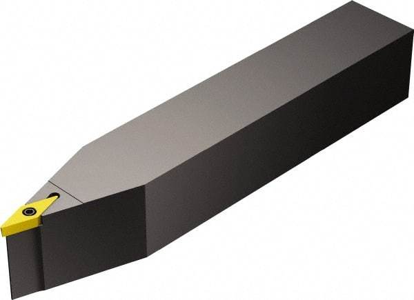 Sandvik Coromant - SVVB, Neutral Cut, 17.50° Lead Angle, 20mm Shank Height x 20mm Shank Width, Neutral Rake Indexable Turning Toolholder - 125mm OAL, VBMT 16 04 08 Insert Compatibility, Series CoroTurn 107 - Americas Industrial Supply