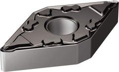 Sandvik Coromant - DNMG431 MF Grade 1105 Carbide Turning Insert - TiAlN Finish, 55° Diamond, 1/2" Inscr Circle, 3/16" Thick, 1/64" Corner Radius - Americas Industrial Supply