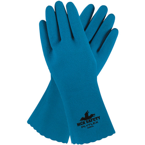 6885 PlyFlex Textured Rubber Coated Glove - Size Large - Americas Industrial Supply