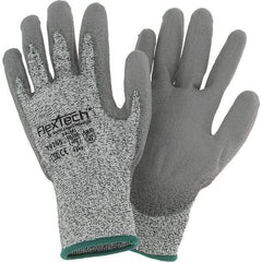 Wells Lamont - Size M, ANSI Cut Lvl 2, Cut Resistant Gloves - Palm Coated, Gray - Americas Industrial Supply