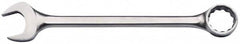 Proto - 65mm 12 Point Offset Combination Wrench - 15° Offset Angle, 29-3/4" OAL, Steel, Satin Finish - Americas Industrial Supply