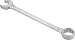 Proto - 70mm 12 Point Offset Combination Wrench - 15° Offset Angle, 29-3/4" OAL, Steel, Satin Finish - Americas Industrial Supply
