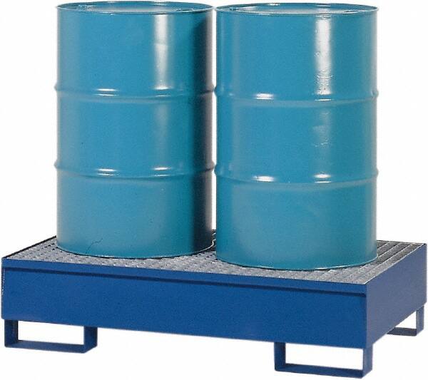 Enpac - Spill Pallets, Platforms, Sumps & Basins Type: Spill Deck or Pallet Number of Drums: 2 - Americas Industrial Supply