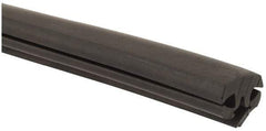 TRIM-LOK - 1.09 Wide x 25 Ft. Long, EPDM Rubber Locking Gasket - 1/4 Inch Panel Thickness, 1/4 Inch Window Panel Thickness - Americas Industrial Supply