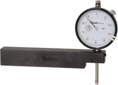 Moody Tools - 0.001" Graduation, 1" Max Meas, 0-100 Dial Reading, Dial Indicator & Base Kit - 0.001" Resolution - Americas Industrial Supply