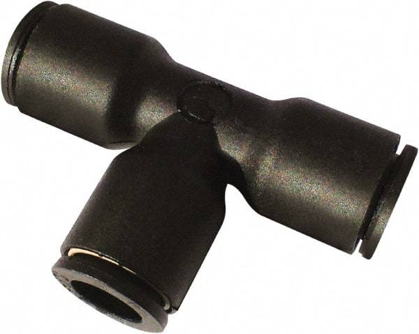 Legris - 1/2 x 1/4" Outside Diam, Nylon Push-to-Connect Tube Union Tee - 290 Max psi - Americas Industrial Supply