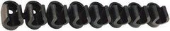 Legris - 5/16 Hose OD, Clip Strip - Black, 7 Slots, 3-5/16" OAL, For Use With Tubes - Americas Industrial Supply