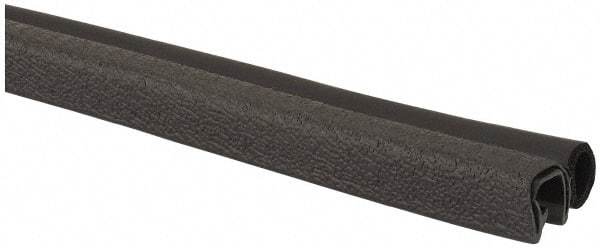 TRIM-LOK - 1/4 Inch Thick x 0.42 Inch Wide, PVC/EPDM, Trim Seal Wear Strip - 1/4 Inch Wide - Americas Industrial Supply