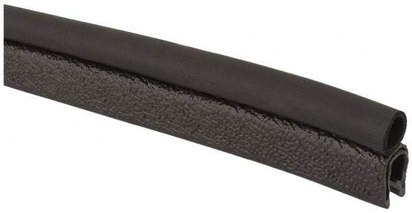 TRIM-LOK - 1/8 Inch Thick x 0.3 Inch Wide, PVC/EPDM, Trim Seal Wear Strip - 1/8 Inch Wide - Americas Industrial Supply