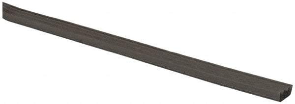 TRIM-LOK - 3/8 Inch Thick x 3/8 Wide x 100 Ft. Long, EPDM Rubber Ribbed Seal with Acrylic - Americas Industrial Supply