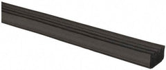 TRIM-LOK - 5/8 Inch Thick x 5/8 Wide x 100 Ft. Long, EPDM Rubber Ribbed Seal with Acrylic - Americas Industrial Supply