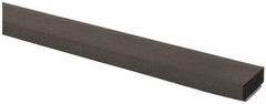 TRIM-LOK - 1/4 Inch Thick x 3/4 Wide x 500 Ft. Long, EPDM Rubber Rectangle Seal with Acrylic - Americas Industrial Supply