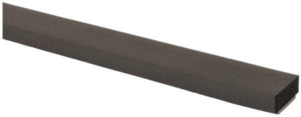 TRIM-LOK - 1/4 Inch Thick x 3/4 Wide x 100 Ft. Long, EPDM Rubber Rectangle Seal with Tape - Americas Industrial Supply