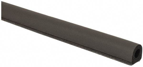 TRIM-LOK - 1/2 Inch Thick x 1/2 Wide x 100 Ft. Long, EPDM Rubber D Section Seal with Tape - Americas Industrial Supply
