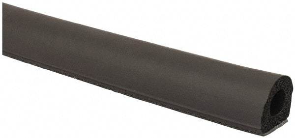 TRIM-LOK - 3/4 Inch Thick x 3/4 Wide x 200 Ft. Long, EPDM Rubber D Section Seal with Tape - Americas Industrial Supply