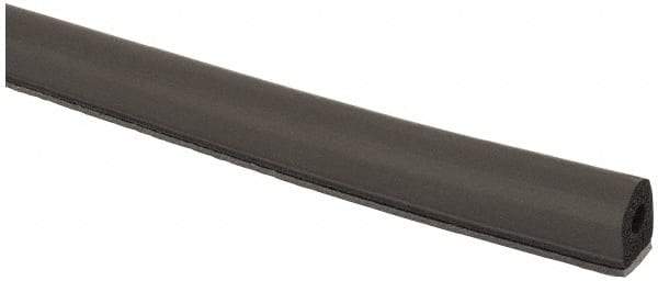 TRIM-LOK - 1/2 Inch Thick x 1/2 Wide x 100 Ft. Long, EPDM Rubber D Section Seal with Tape - Americas Industrial Supply