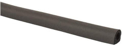 TRIM-LOK - 1/2 Inch Thick x 1/2 Wide x 500 Ft. Long, EPDM Rubber D Section Seal with Acrylic - Americas Industrial Supply