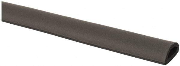 TRIM-LOK - 3/4 Inch Thick x 3/4 Wide x 500 Ft. Long, EPDM Rubber D Section Seal with Acrylic - Americas Industrial Supply