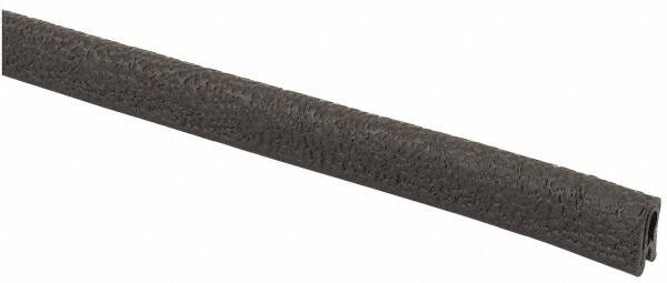 TRIM-LOK - 1/16 Inch Thick x 0.23 Wide x 250 Ft. Long, EPDM Rubber Edge Trim - Leather Texture - Americas Industrial Supply