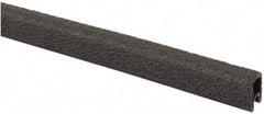 TRIM-LOK - 3/16 Inch Thick x 0.36 Wide x 25 Ft. Long, EPDM Rubber Edge Trim - Leather Texture - Americas Industrial Supply