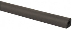 TRIM-LOK - 1/2 Inch Thick x 1/2 Wide x 100 Ft. Long, EPDM Rubber D Section Seal with Acrylic - Americas Industrial Supply