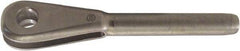 Loos & Co. - 3/32" Fork End - Stainless Steel - Americas Industrial Supply