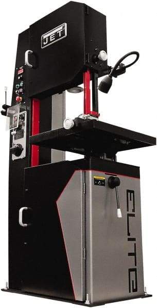 Jet - 26 Inch Throat Capacity, Variable Speed Pulley Vertical Bandsaw - 50 m/min, 2 HP, Three Phase - Americas Industrial Supply