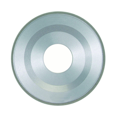 4 x 1/2 x 1-1/4" - 1/8" Abrasive Depth - 180 Grit - Type 12V9 Diamond Dish Wheel - Americas Industrial Supply