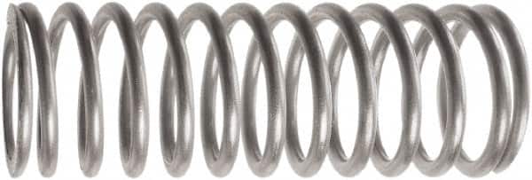 Associated Spring Raymond - 44mm OD, 4mm Wire, 9-1/4" Free Length, Compression Spring - 18.6 Lb Spring Rating, 532.5 N Max Work Load, Music Wire - Americas Industrial Supply