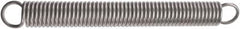 Associated Spring Raymond - 30mm OD, 200 N Max Load, 538mm Max Ext Len, Music Wire Extension Spring - 3 Lb/In Rating, 6.62 Lb Init Tension, 210mm Free Length - Americas Industrial Supply