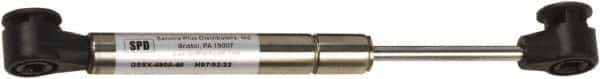 Associated Spring Raymond - 0.394" Rod Diam, 0.866" Tube Diam, 70 Lb Capacity, Gas Spring - Extension, 36.3" Extended Length, 15.2" Stroke Length, Metal Ball Socket, Uncoated Piston - Americas Industrial Supply