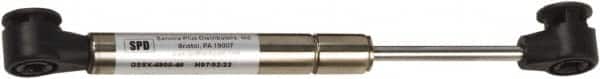 Associated Spring Raymond - 0.551181" Rod Diam, 1.102362" Tube Diam, 562 Lb Capacity, Gas Spring - Extension, 37.63779" Extended Length, 15.74803" Stroke Length, Metal Ball Socket, Uncoated Piston - Americas Industrial Supply
