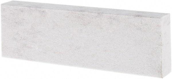 Made in USA - 3" Long x 1" Wide x 3/8" Thick, Novaculite Sharpening Stone - Rectangle, Super Fine Grade - Americas Industrial Supply