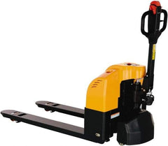 Vestil - 3,300 Lb Capacity, 7.78" Lift Electric Pallet Truck - 3.2" Min Lift Height, 48" Fork Length x 6-1/4" Fork Width, 28" Overall Width - Americas Industrial Supply