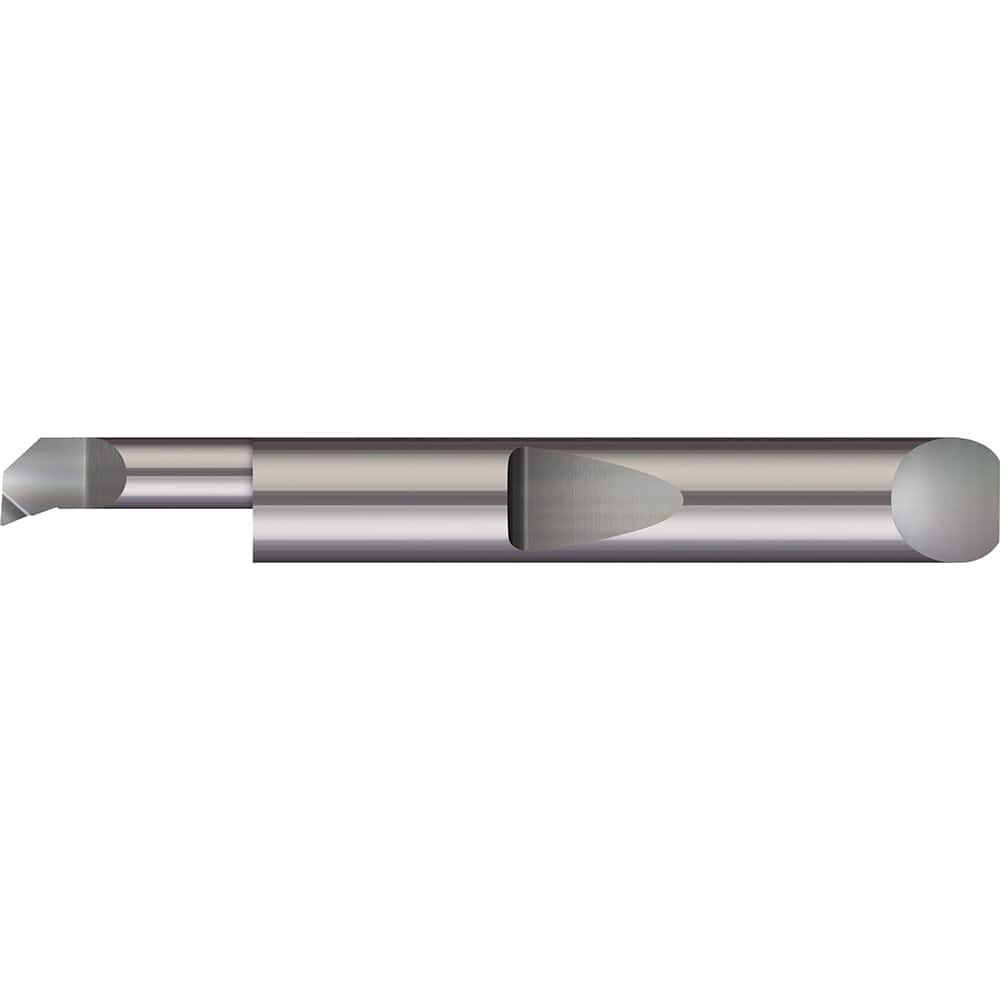 Boring Bar: 0.32″ Min Bore, 3/4″ Max Depth, Right Hand Cut, Solid Carbide 3/8″ Shank Dia, 2″ OAL, 0.006″ Corner Radius