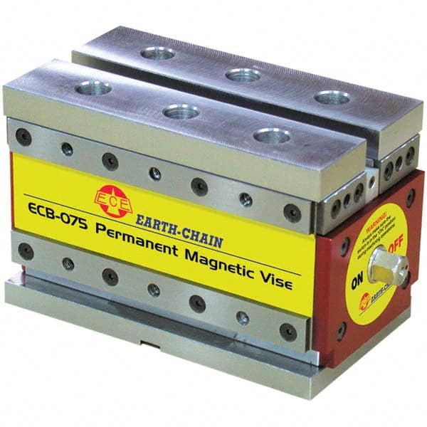 Techniks - Permanent Magnetic Chucks Shape: Rectangle Width/Diameter (Inch): 3 - Americas Industrial Supply