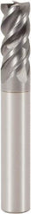 Seco - 16mm, 4 Flute, Single End, Solid Carbide, 3.1mm Corner Radius End Mill - 90mm OAL, 48° Helix, Right Hand Flute, 34mm LOC, Right Hand Cut - Americas Industrial Supply