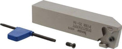 Iscar - External Thread, 0.3937" Max Depth of Cut, 1.5mm Min Groove Width, 135mm OAL, Right Hand Indexable Grooving Cutoff Toolholder - 25mm Shank Height x 25mm Shank Width, PENTA 34.. Insert Style, PCH Toolholder Style, Series PentaCut - Americas Industrial Supply