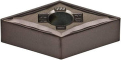 Kennametal - DNMG431 FF Grade KCU10 Carbide Turning Insert - AlTiN Finish, 55° Diamond, 1/2" Inscr Circle, 3/16" Thick, 1/64" Corner Radius - Americas Industrial Supply