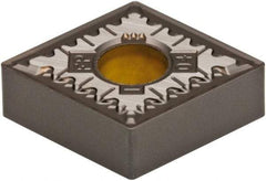 Kennametal - CNMG432 FP Grade KCU10 Carbide Turning Insert - AlTiN Finish, 80° Diamond, 1/2" Inscr Circle, 3/16" Thick, 1/32" Corner Radius - Americas Industrial Supply
