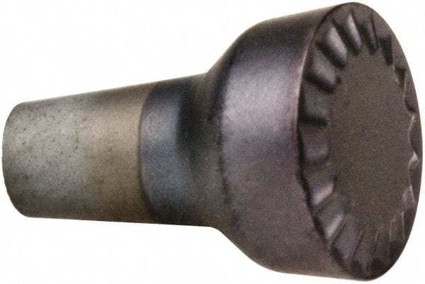 Kennametal - RCMK35M MP Grade KCS10 Carbide Turning Insert - AlTiN Finish, Round, 3/8" Inscr Circle, 0.521 Thick - Americas Industrial Supply