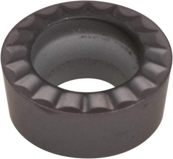 Kennametal - RCMT1606M0 MP Grade KCS10 Carbide Turning Insert - AlTiN Finish, Round, 16mm Inscr Circle, 1/4" Thick - Americas Industrial Supply