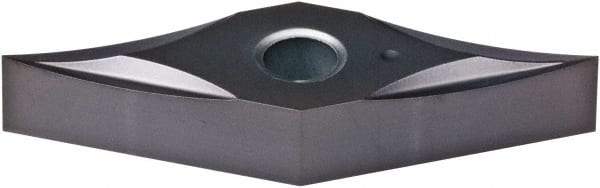 Kennametal - VNGP432 03 Grade KCU10 Carbide Turning Insert - AlTiN Finish, 35° Diamond, 1/2" Inscr Circle, 3/16" Thick, 1/32" Corner Radius - Americas Industrial Supply