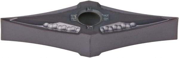 Kennametal - VNMG331 MS Grade KCU25 Carbide Turning Insert - AlTiN Finish, 35° Diamond, 3/8" Inscr Circle, 3/16" Thick, 1/64" Corner Radius - Americas Industrial Supply