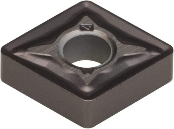 Kennametal - CNMG644 MP Grade KCU10 Carbide Turning Insert - AlTiN Finish, 80° Diamond, 3/4" Inscr Circle, 1/4" Thick, 1/16" Corner Radius - Americas Industrial Supply