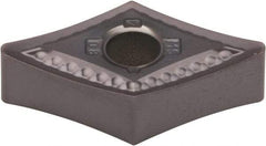 Kennametal - DNMG430.5 MS Grade KCU25 Carbide Turning Insert - AlTiN Finish, 55° Diamond, 1/2" Inscr Circle, 3/16" Thick, 0.008" Corner Radius - Americas Industrial Supply