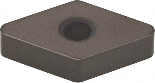 Kennametal - DNGX434 Grade KB1340 CBN Turning Insert - Uncoated, 55° Diamond, 1/2" Inscr Circle, 3/16" Thick, 1/16" Corner Radius - Americas Industrial Supply