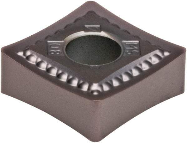 Kennametal - SNMG643 MS Grade KCU25 Carbide Turning Insert - AlTiN Finish, 90° Square, 3/4" Inscr Circle, 1/4" Thick, 3/64" Corner Radius - Americas Industrial Supply
