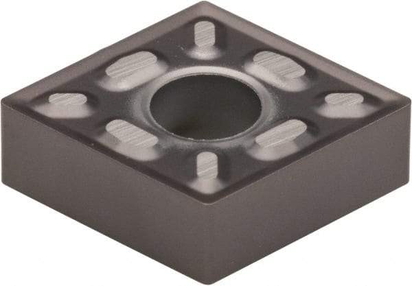 Kennametal - CNMG431 14 Grade KCU10 Carbide Turning Insert - AlTiN Finish, 80° Diamond, 1/2" Inscr Circle, 3/16" Thick, 1/64" Corner Radius - Americas Industrial Supply